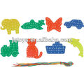 Factory Wholesale Plastic Threading Educational Plastic Toy